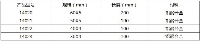 接地合金钛钢转接头规格参数表