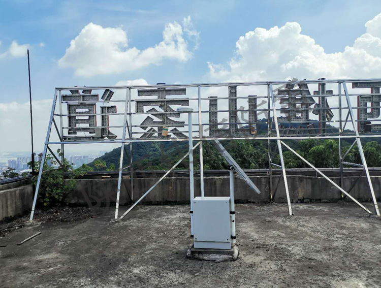 景区雷电预警系统现场图1