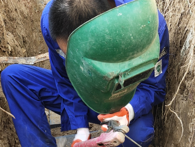 宁夏某某材料有限公司1欧姆防雷接地施工图一