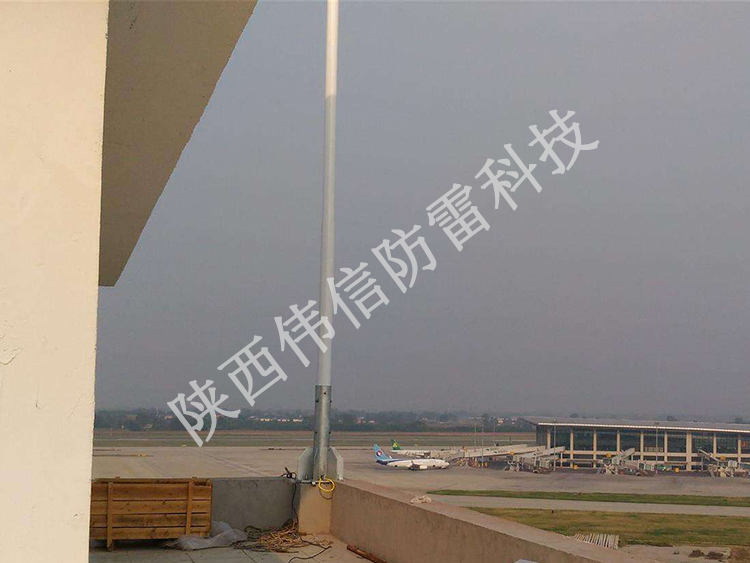 11米玻璃钢避雷针，机场专用避雷针产品展示三